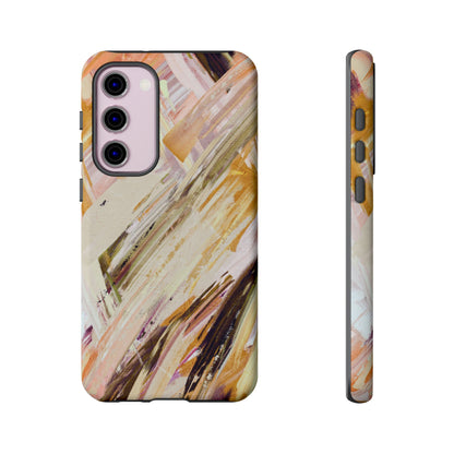 Protective Phone Case – Brush & Bronze
