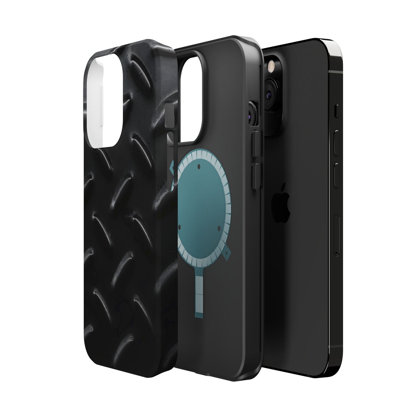 Wireless-Charging Compatible Case – Blackout Plate