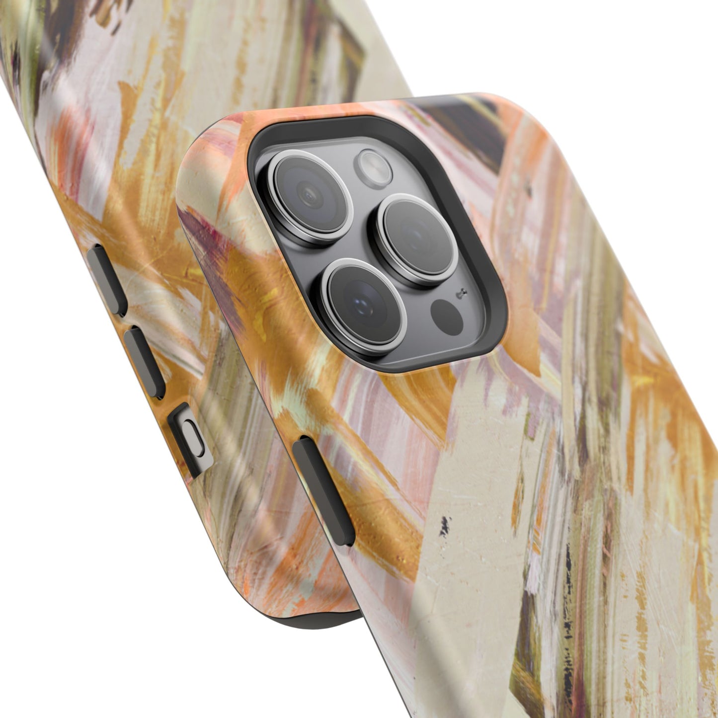 Wireless-Charging Compatible Case – Brush & Bronze