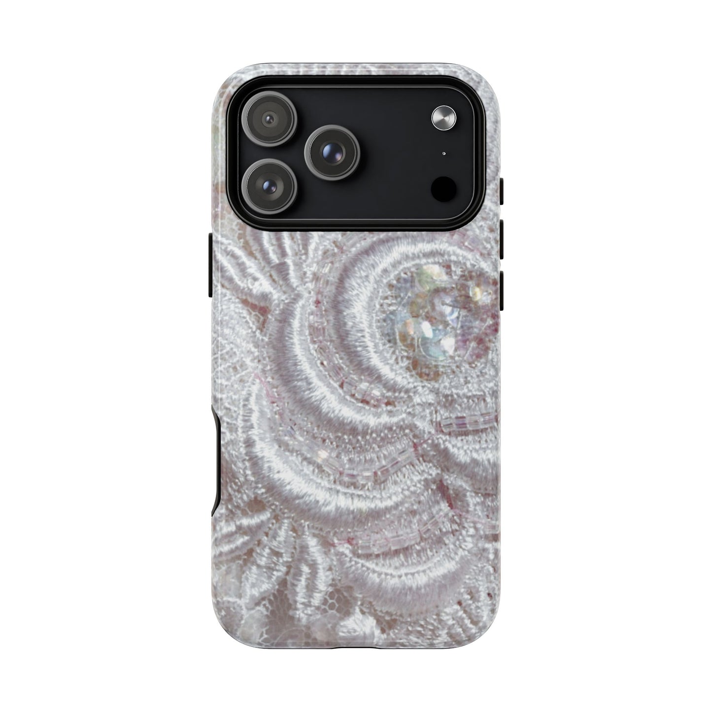 Protective Magnetic Phone Case – Lace Veil