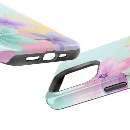 Wireless-Charging Compatible Case – Water Petal