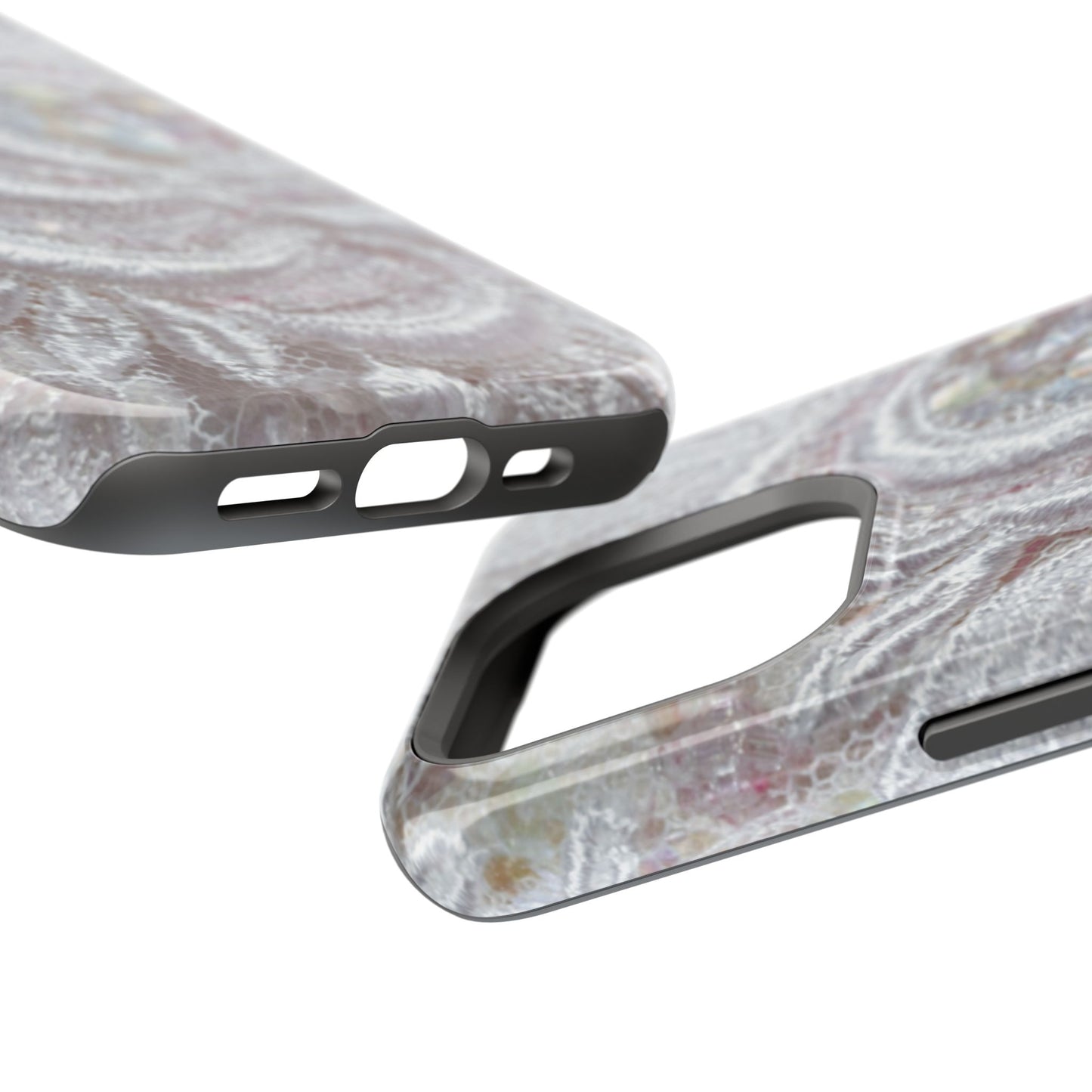 Wireless-Charging Compatible Case – Lace Veil