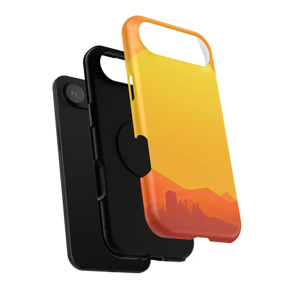 Impact-Resistant Phone Case – Desert Sunrise