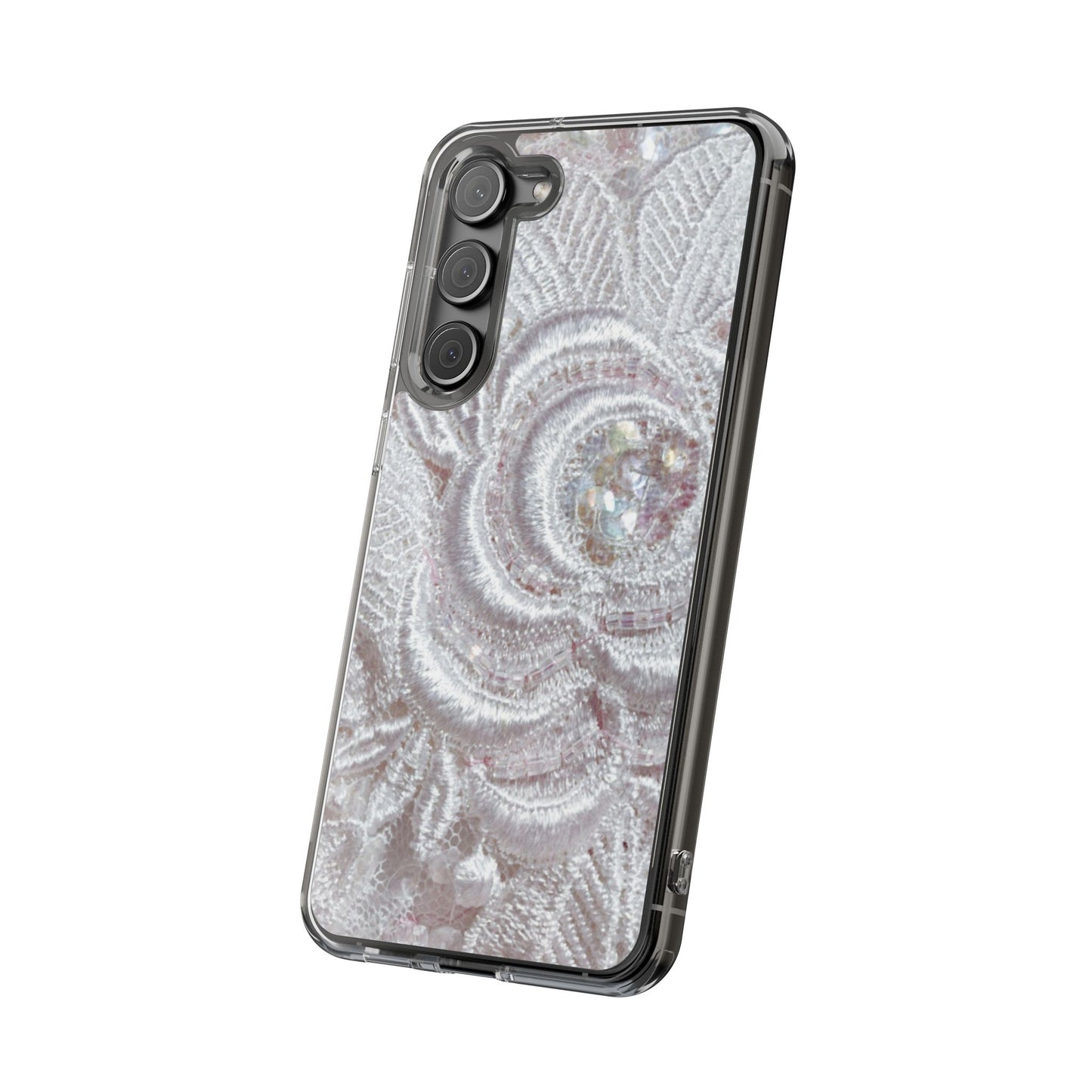 Clear Phone Case – Lace Veil