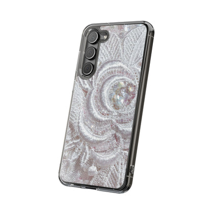 Clear Phone Case – Lace Veil