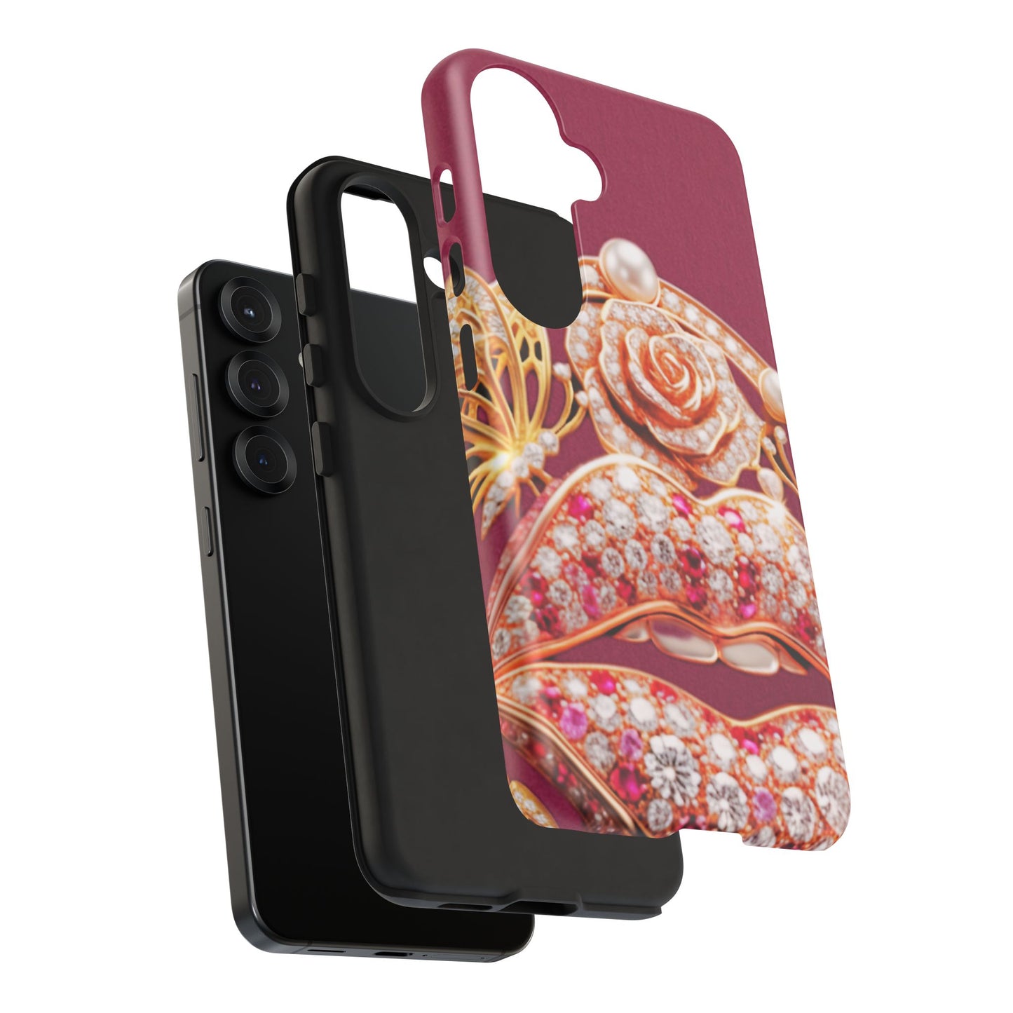 Protective Phone Case – Kiss of Gold