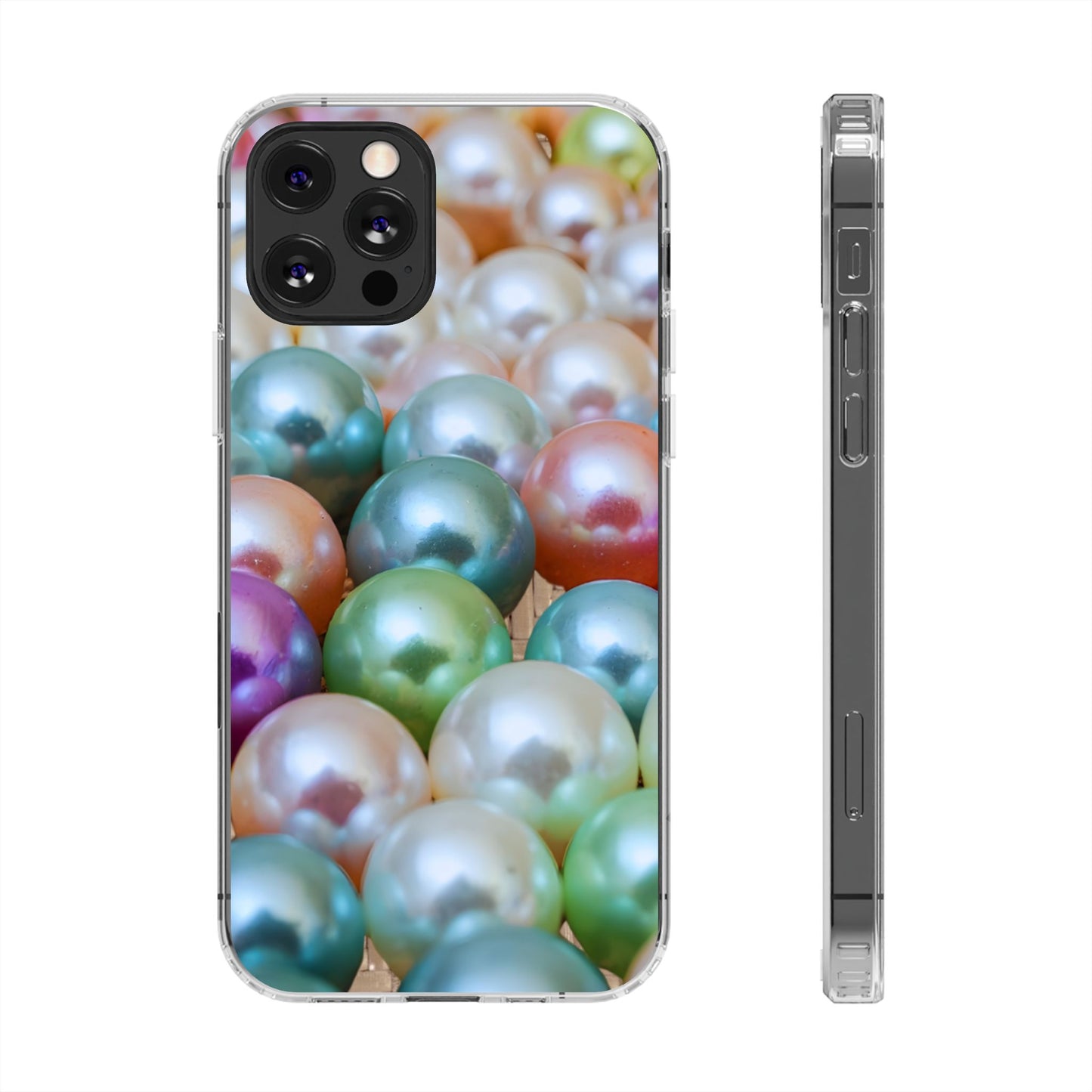 Clear Phone Case – Pearl Pop