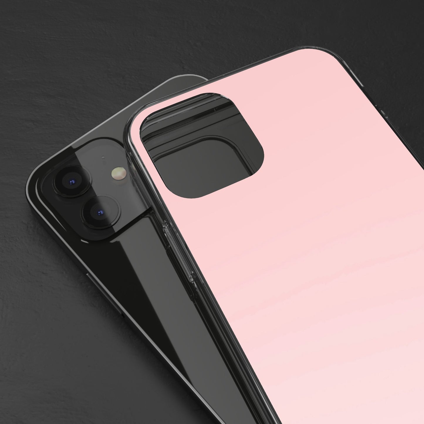 Clear Phone Case – Soft Blush