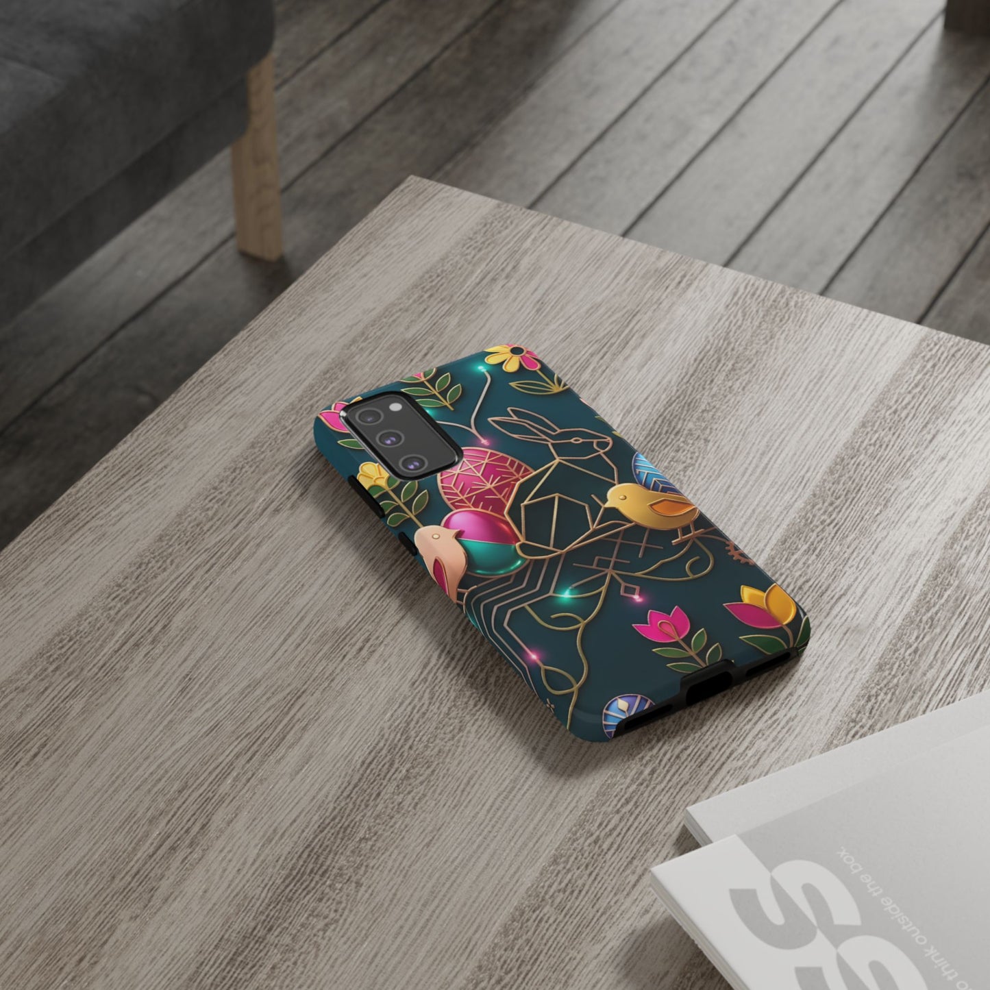 Protective Phone Case – Jeweled Garden