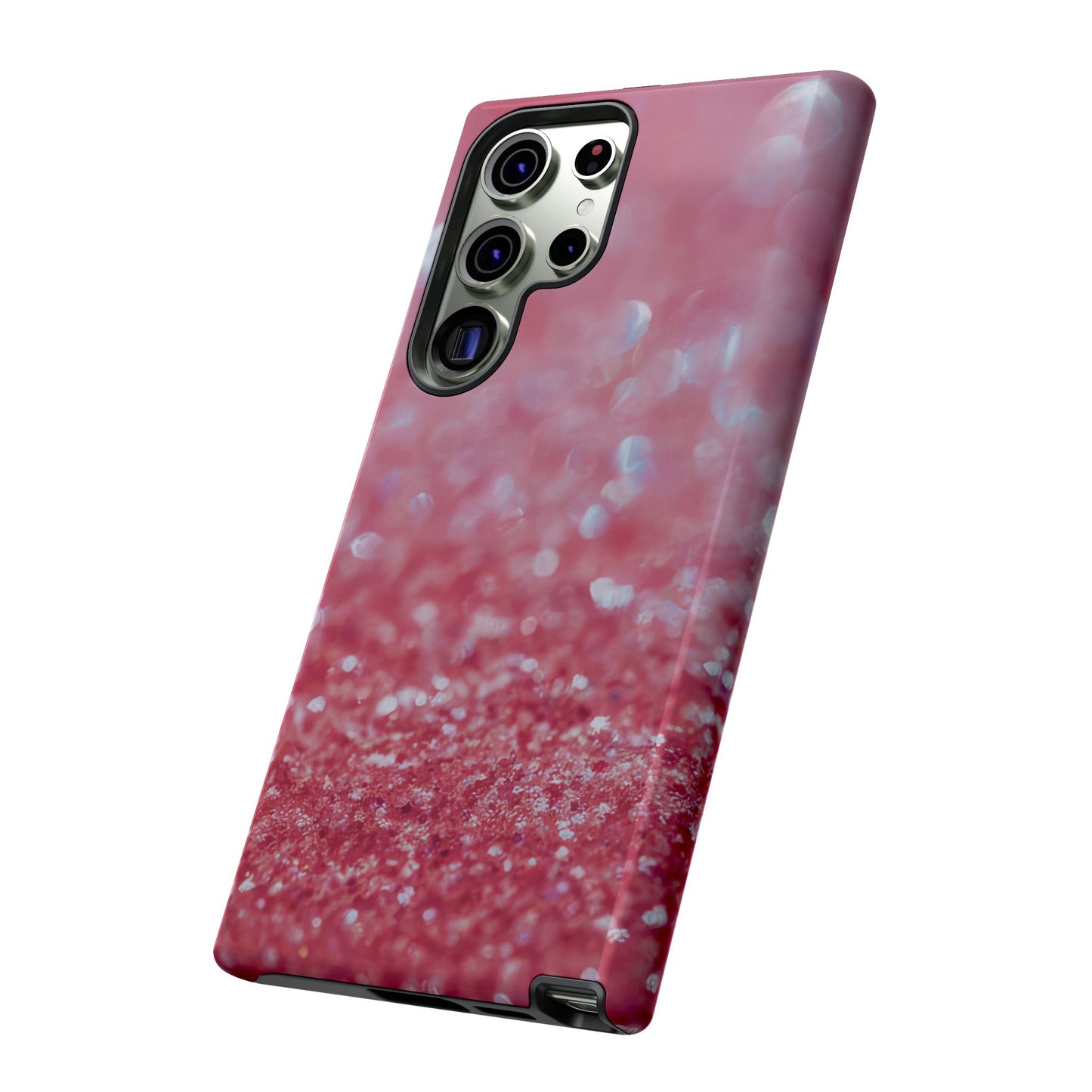 Protective Phone Case – Rosé Sparkle