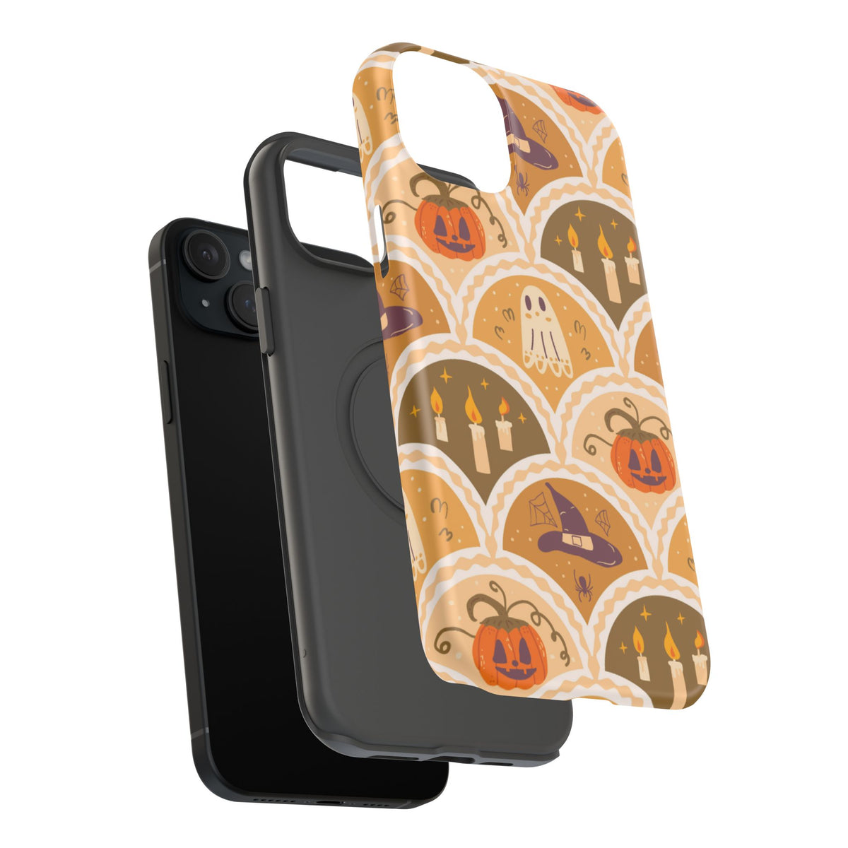 Impact-Resistant Phone Case – Vintage Haunt – Compatible with iPhone 11–17 & Samsung Galaxy S22–S26 Series
