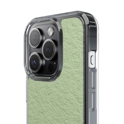 Clear Phone Case – Matcha Wash