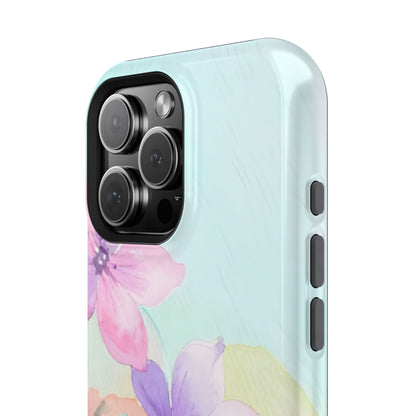 Impact-Resistant Phone Case – Water Petal