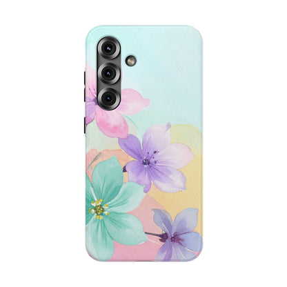 Impact-Resistant Phone Case – Water Petal