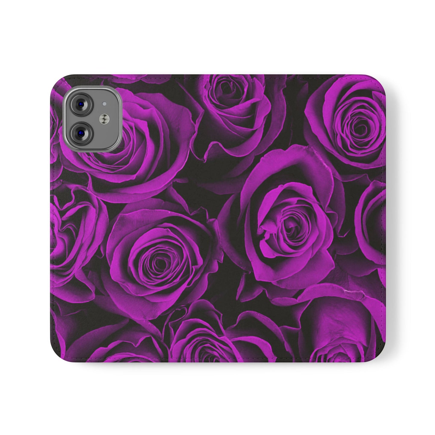 Flip Case – Amethyst Roses