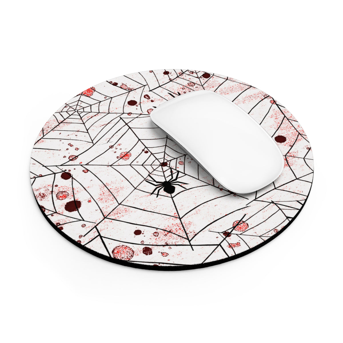 Round Mouse Pad – Blood Web