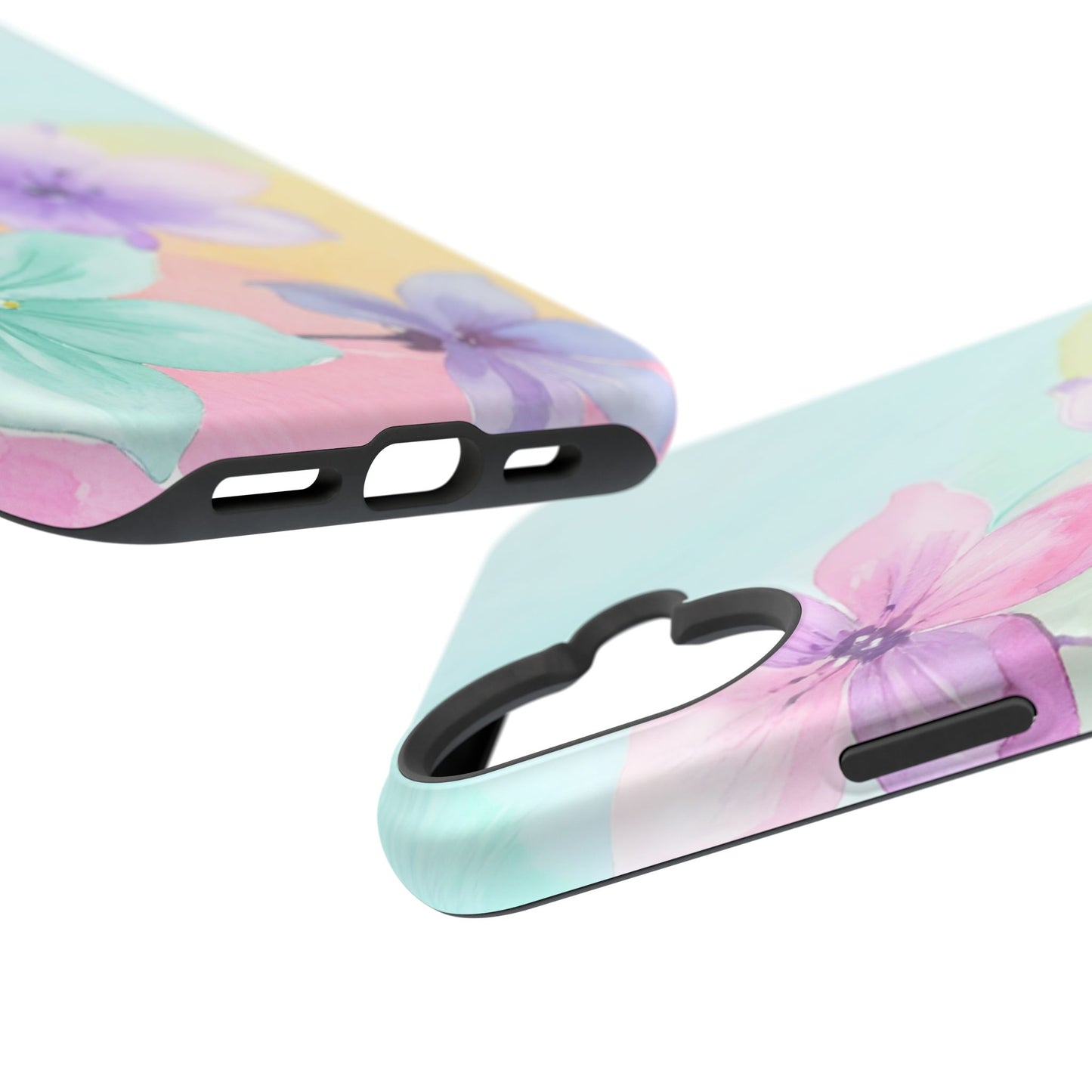 Wireless-Charging Compatible Case – Water Petal
