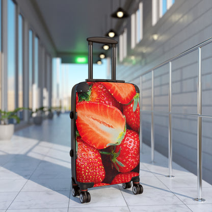 Hardshell Suitcase – Strawberry Sweet