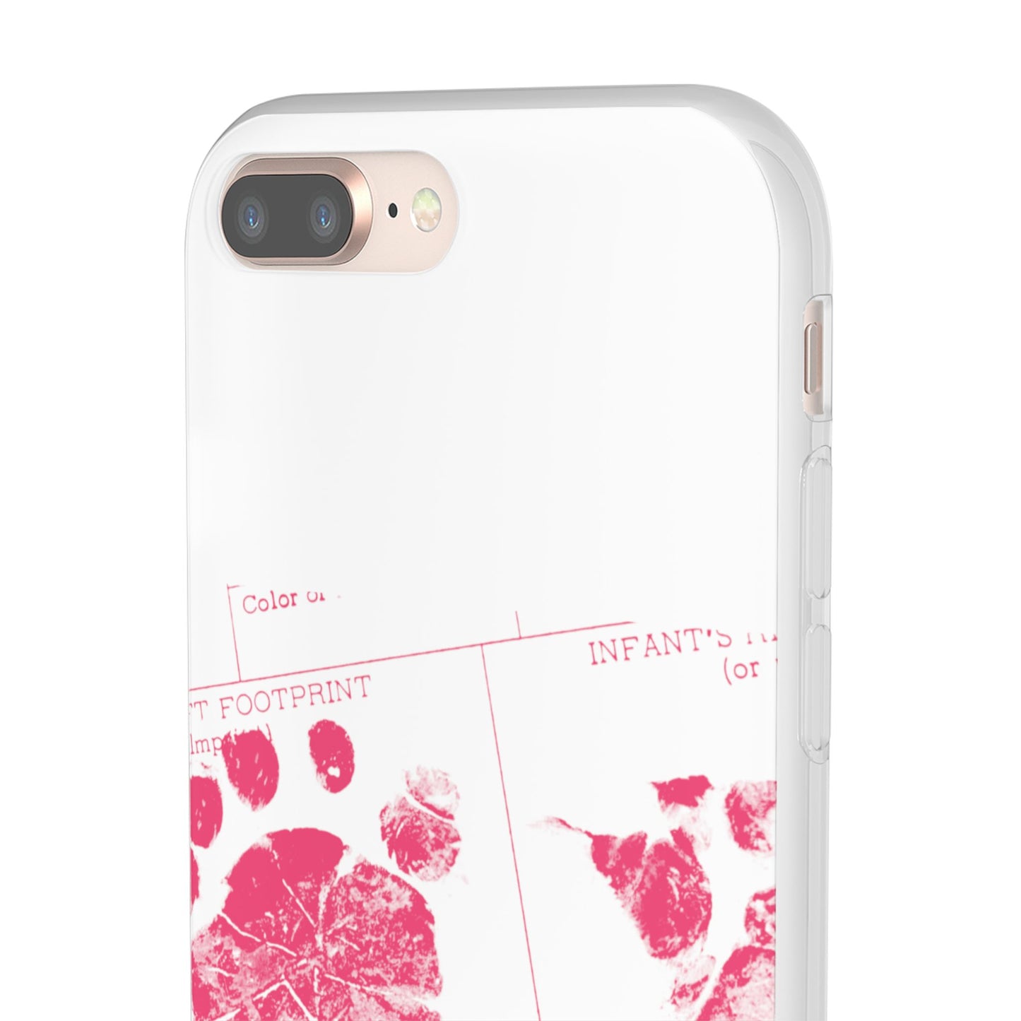 Flexi Case – Mom’s Little Pink Footprints