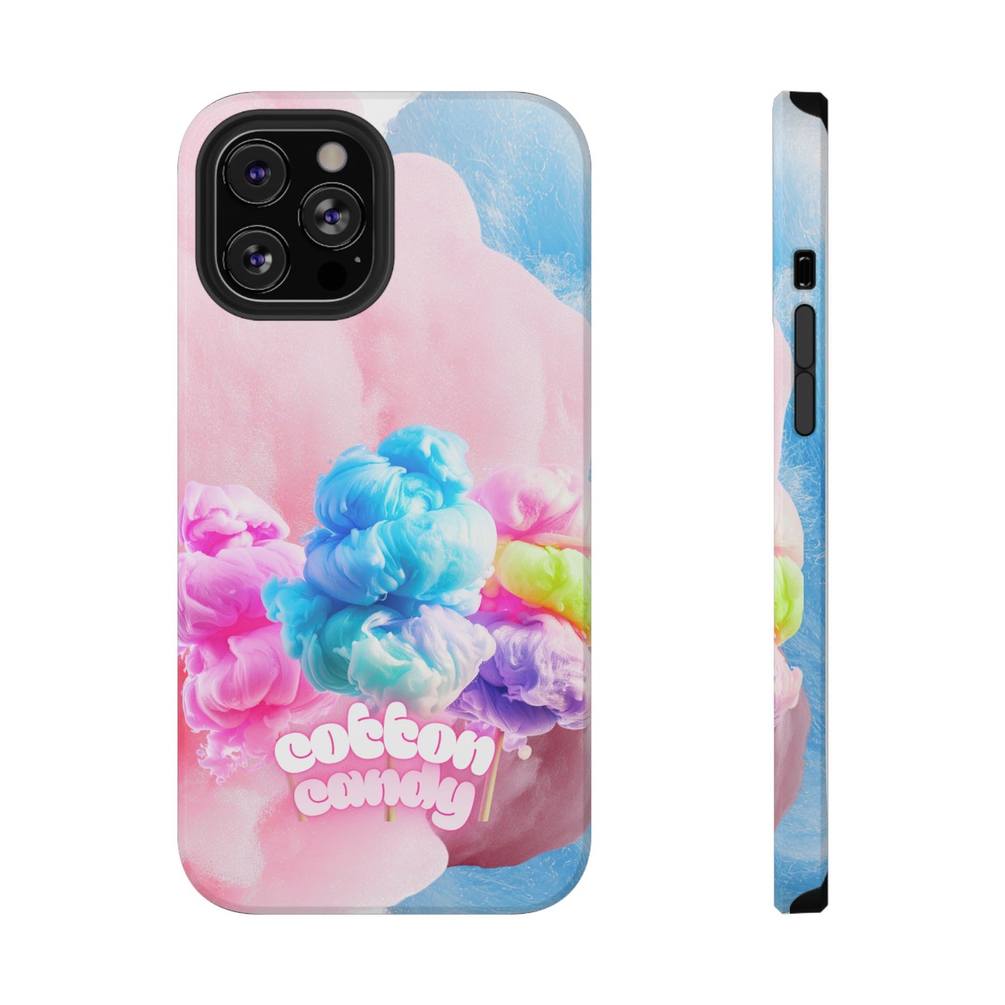 Impact-Resistant Phone Case – Cotton Candy Dream