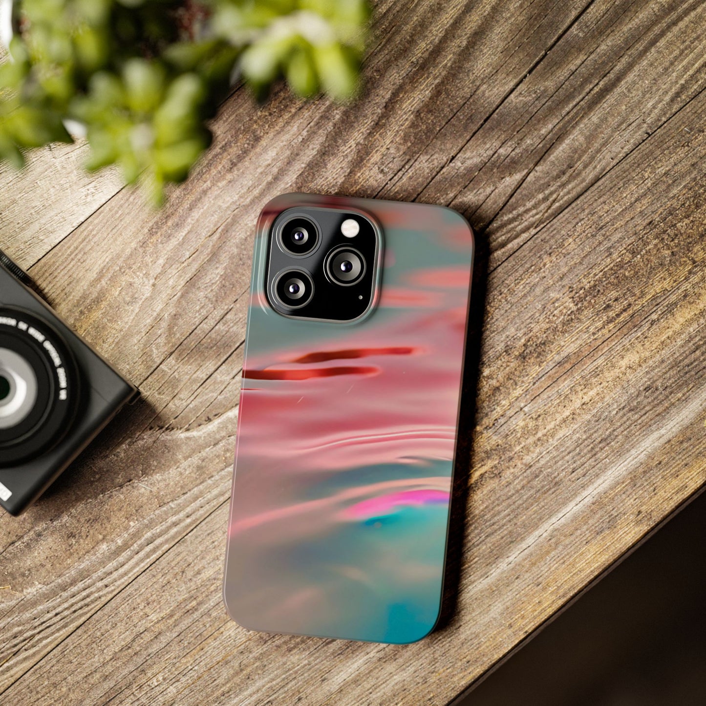 Slim Phone Case – Liquid Sunset