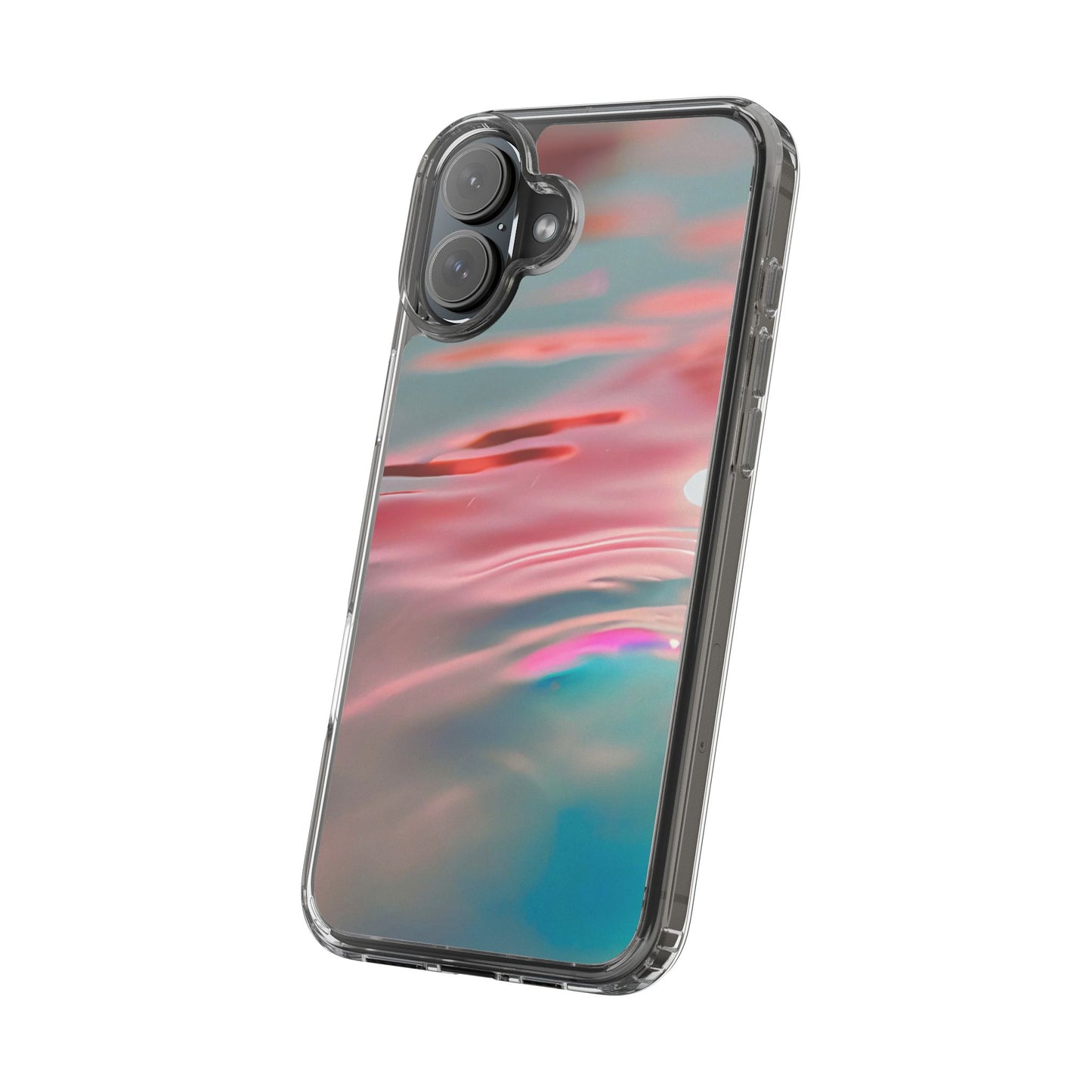 Clear Phone Case – Liquid Sunset