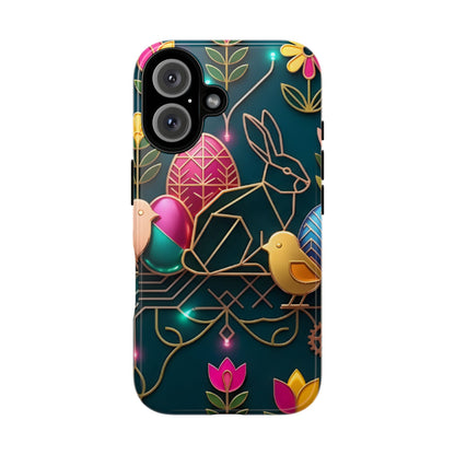 Protective Phone Case – Jeweled Garden