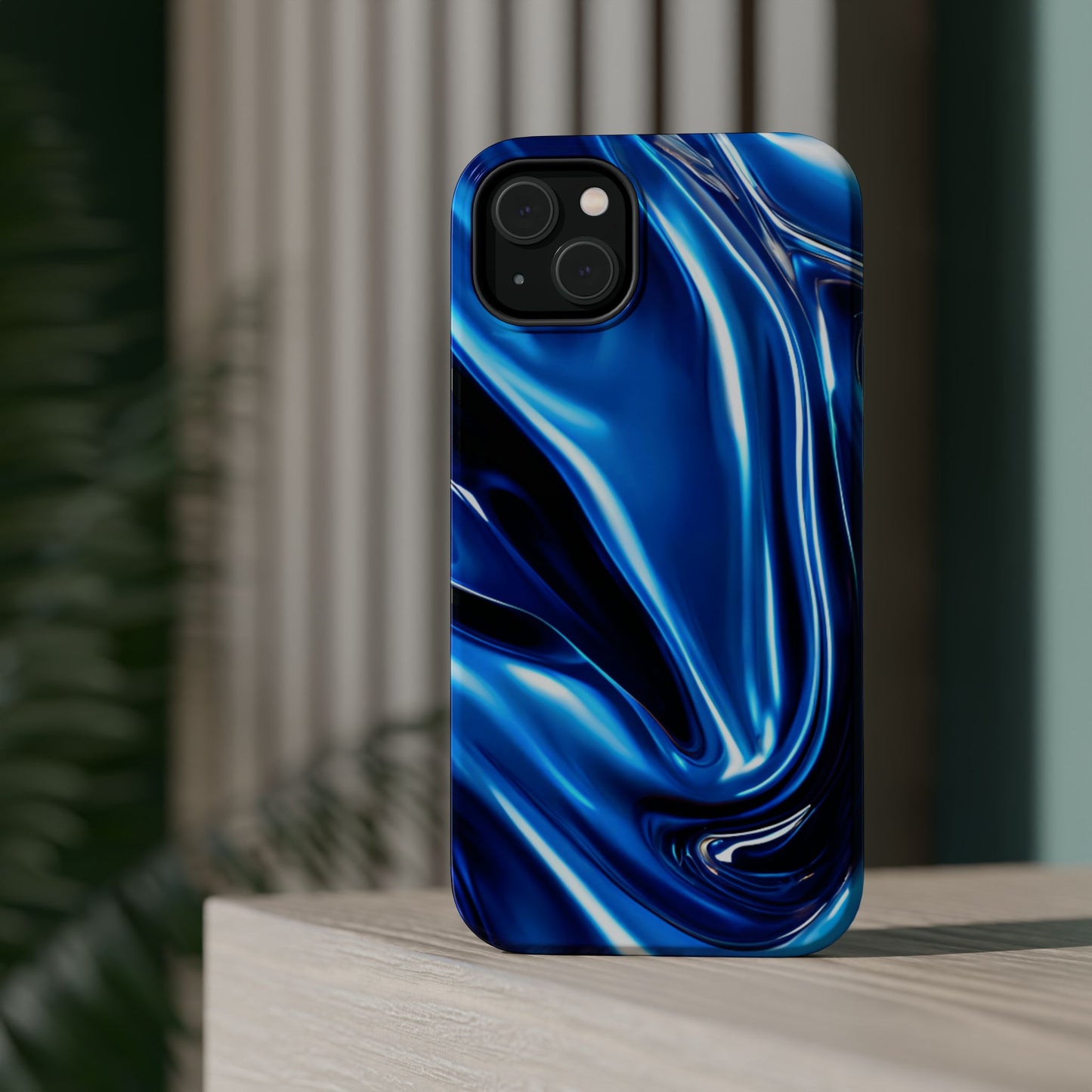 Wireless-Charging Compatible Case – Midnight Surge
