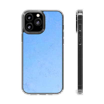 Clear Phone Case – Azure Fade