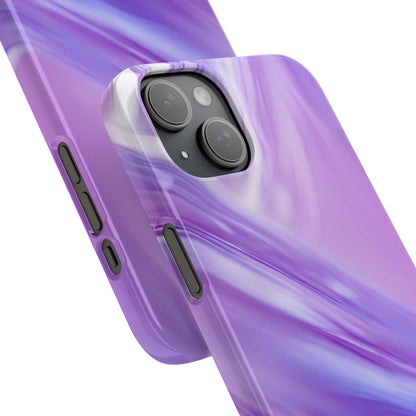 Snap Phone Case – Lavender Wave