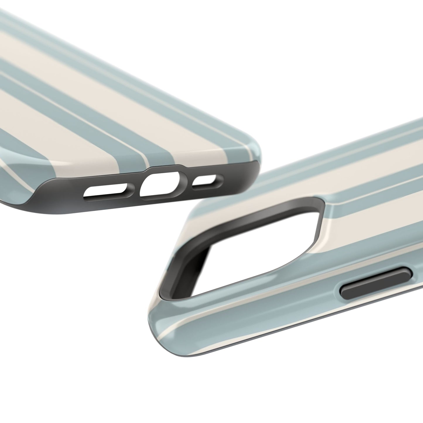 Impact-Resistant Phone Case – Coastal Stripe