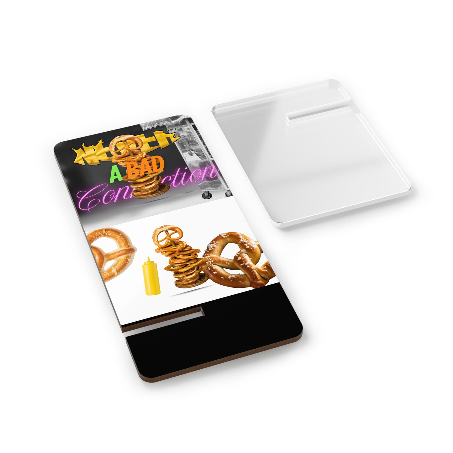 Phone Stand – Never a Bad Connection Pretzel Stack