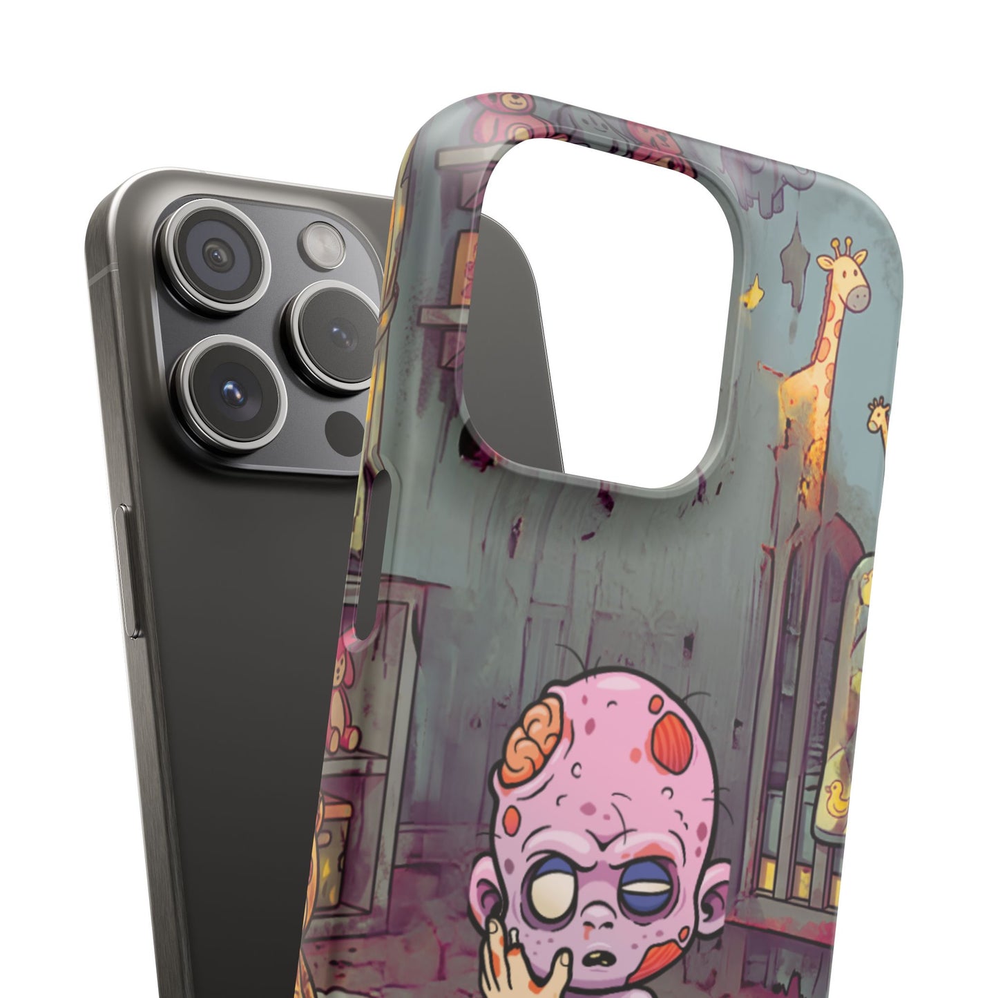 Phone Case — Creepy Cute Zombie Baby Nursery Design