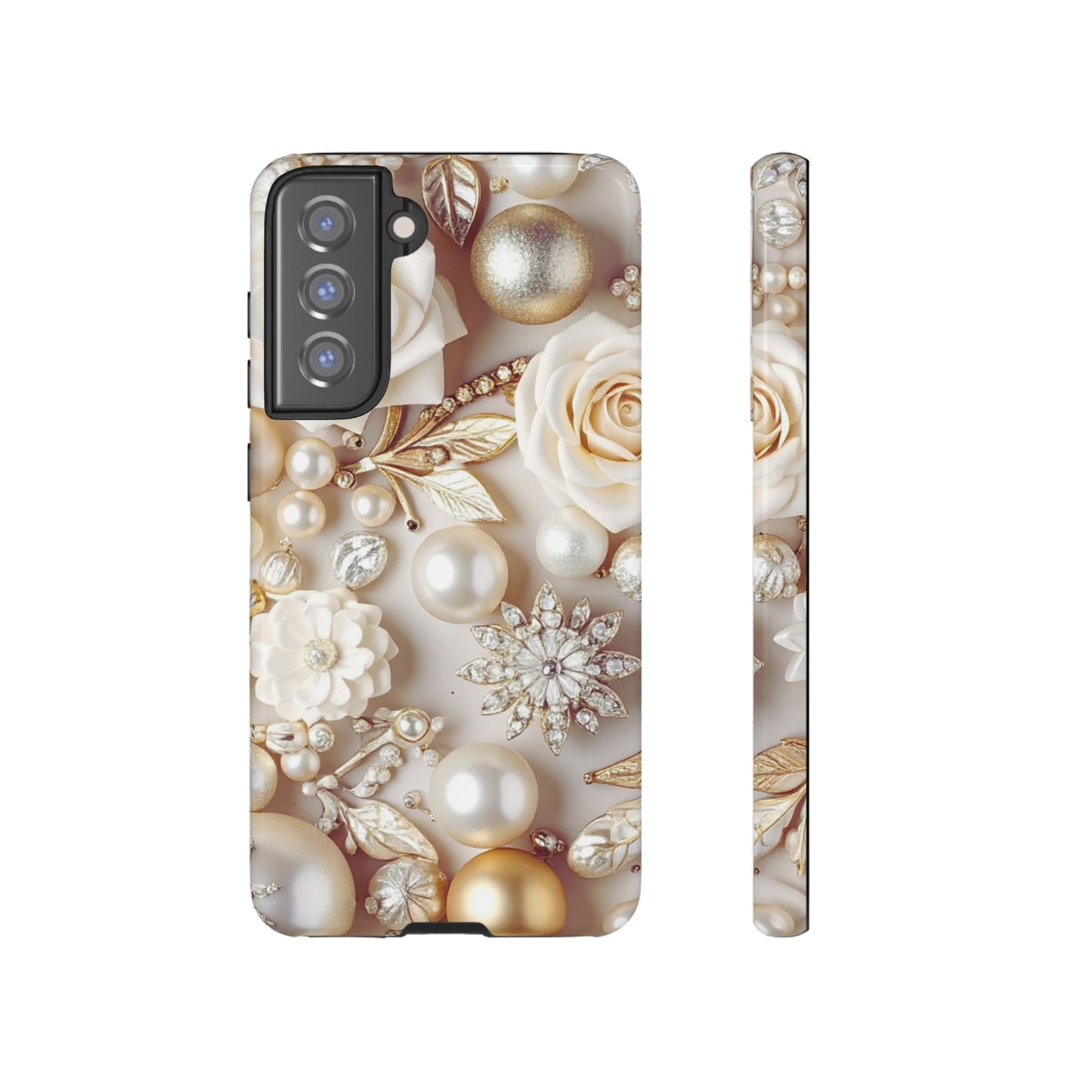 Protective Phone Case – Ivory Opulence