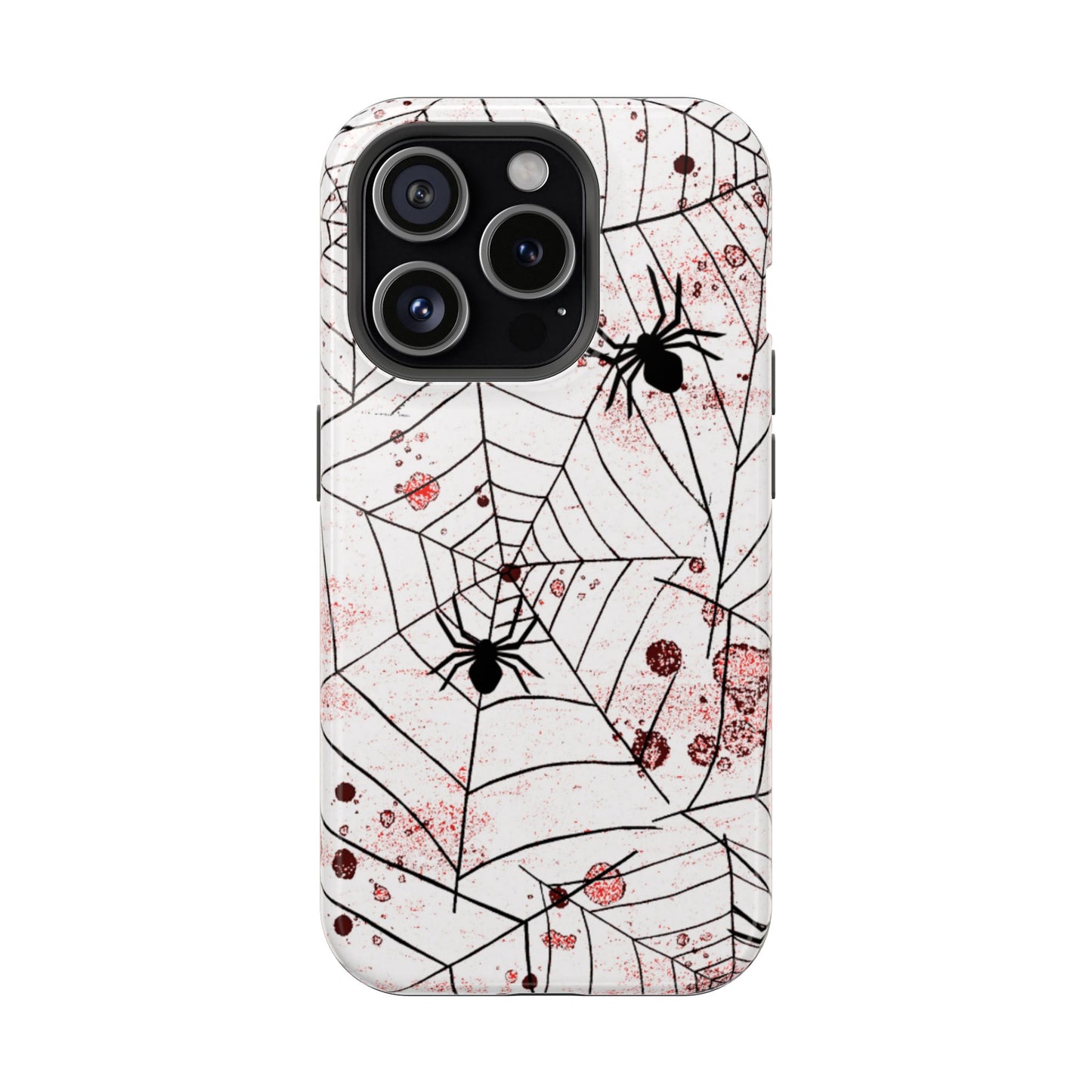 Wireless-Charging Compatible Case – Blood Web