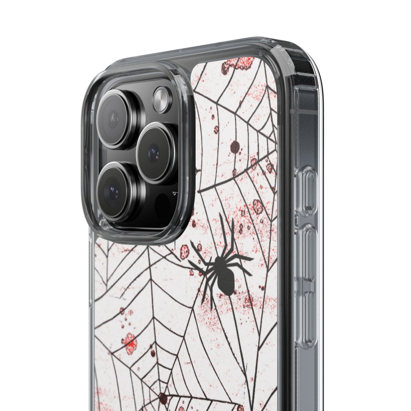 Clear Phone Case – Blood Web