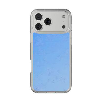 Clear Phone Case – Azure Fade