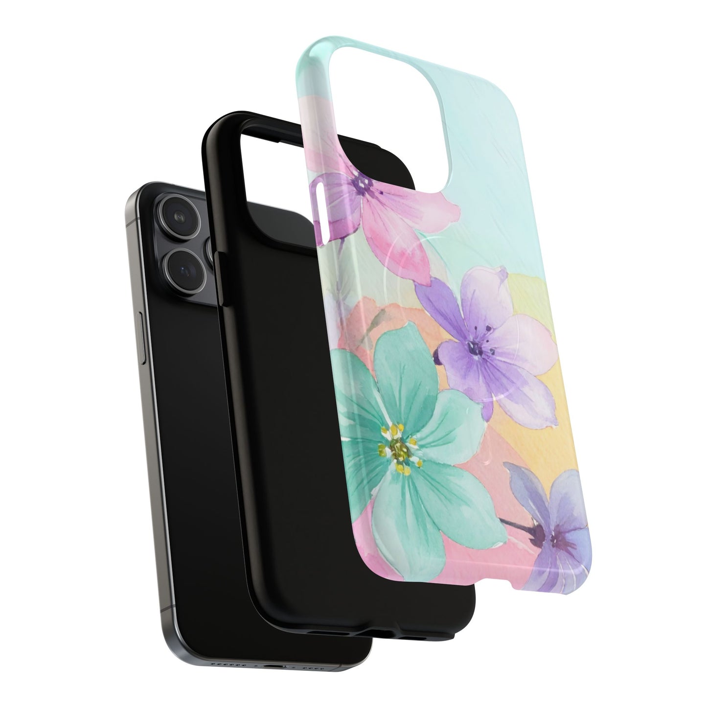 Protective Phone Case – Water Petal
