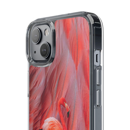 Clear Phone Case – Scarlet Plume