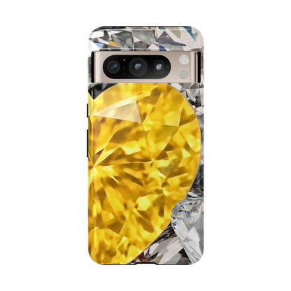 Protective Phone Case – Heart of Gold