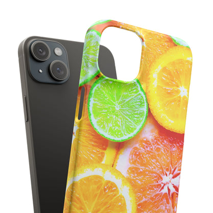 Snap Phone Case – Sunkissed Citrus