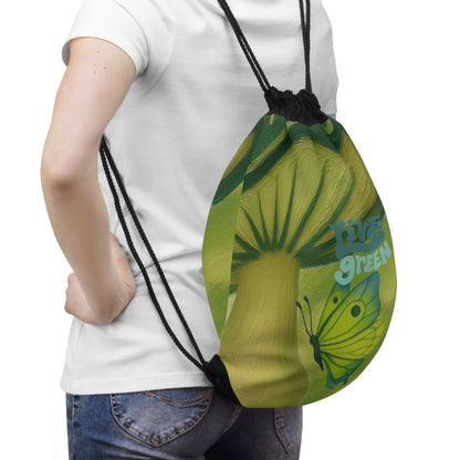 Drawstring Bag – Live Green