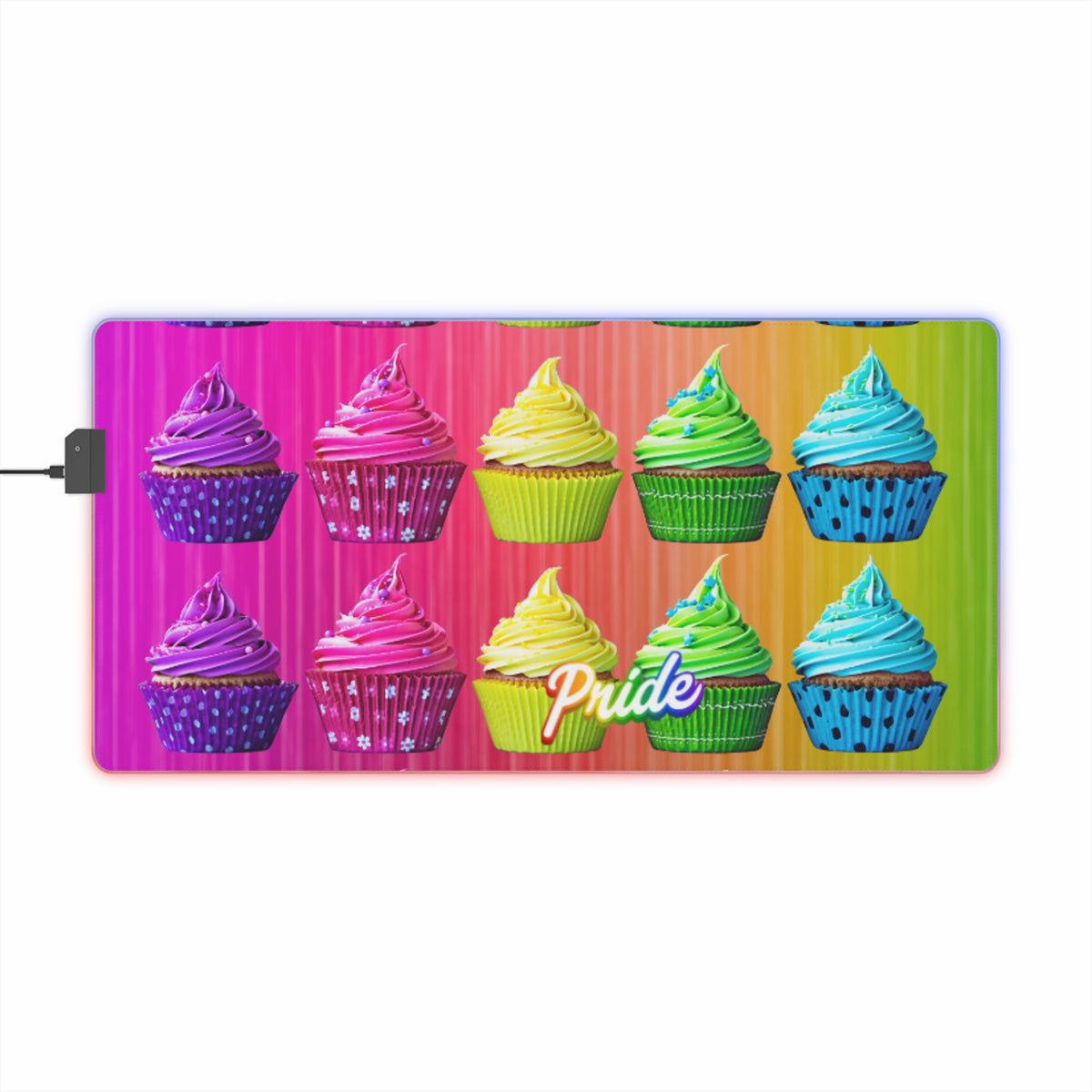 Gaming LED Desk Mat – Sweet Pride