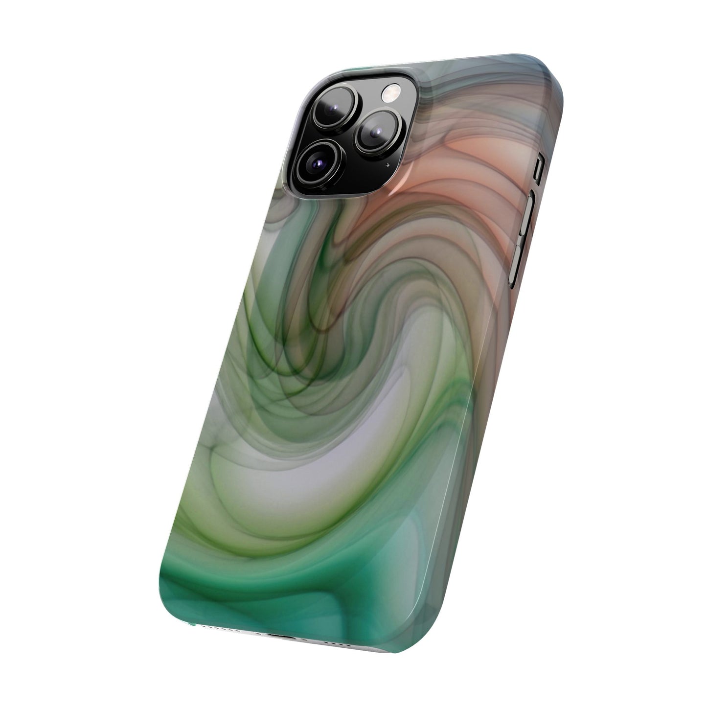 Slim Phone Case – Marble Flow