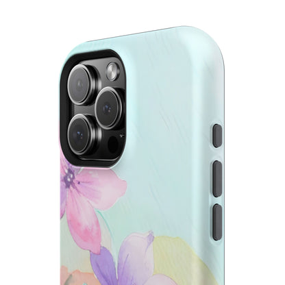Impact-Resistant Phone Case – Water Petal