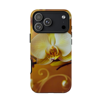 Protective Phone Case – Amber Orchid