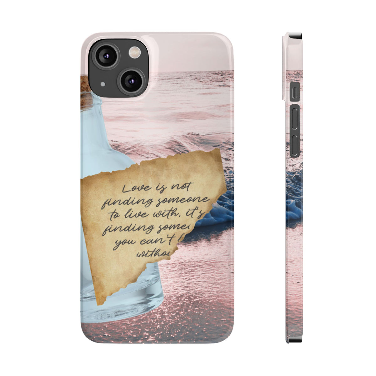 Slim Phone Case – Written in the Tide