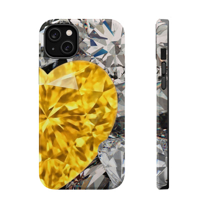Wireless-Charging Compatible Case – Heart of Gold