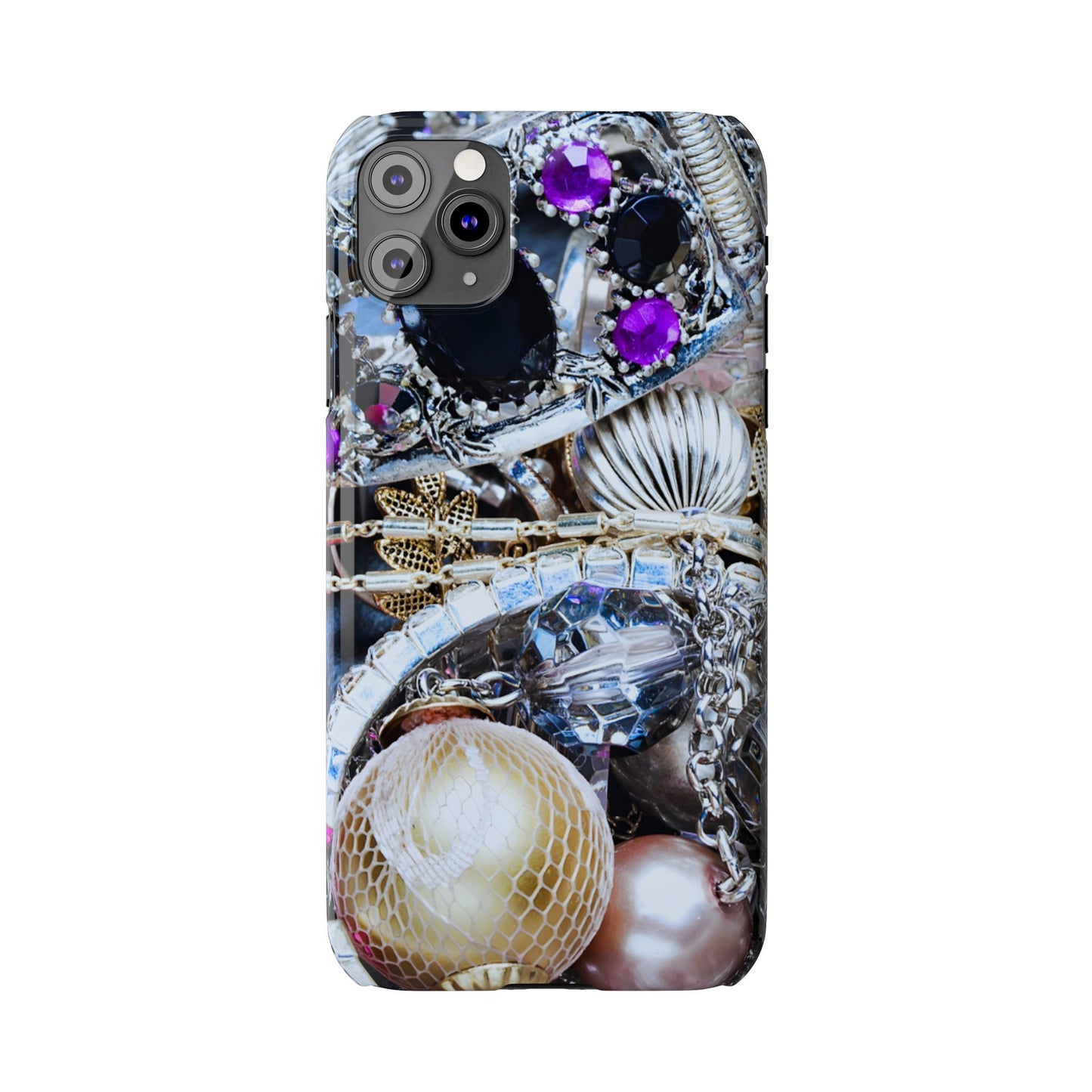 Slim Phone Case – Chrome Jewel