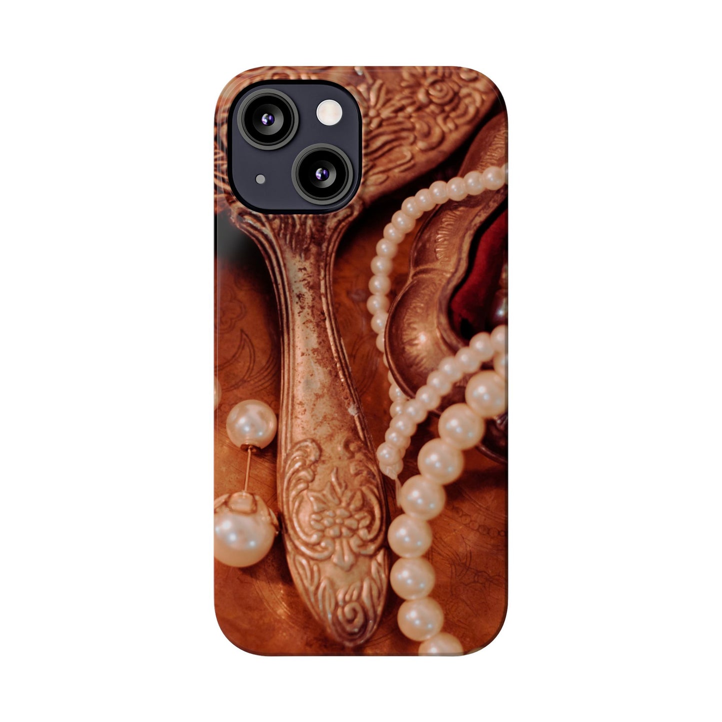 Slim Phone Case – Bronze Vanity